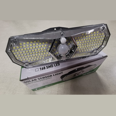 240 μοίρες γωνία δέσμης LED Ηλιακή ενέργεια λάμπα κήπου για αδιάβροχο εξωτερικό φωτισμό