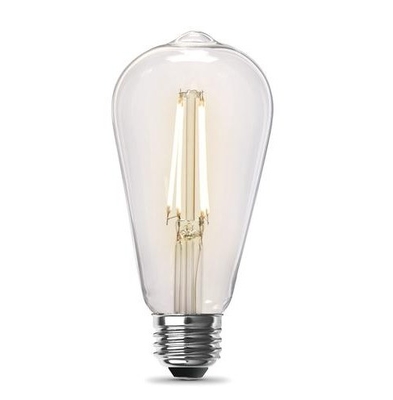 Φώτα Φωτεινή ροή lm 800 E27 Οικιακό Led Filament Glass St19 St64 Led Bulb Light