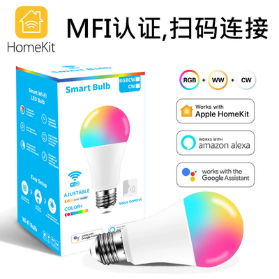 2835SMD LED Chip Wi-Fi RGB LED λαμπτήρας με έλεγχο της εφαρμογής Tuya και λειτουργία χαμηλών συντελεστών