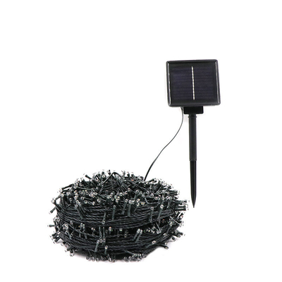 200LED RGB Ηλιακές λαμπτήρες κήπου Αδιάβροχο χριστουγεννιάτικο φωτισμό για εξωτερικούς χώρους IP65