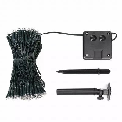 200LED RGB Ηλιακές λαμπτήρες κήπου Αδιάβροχο χριστουγεννιάτικο φωτισμό για εξωτερικούς χώρους IP65