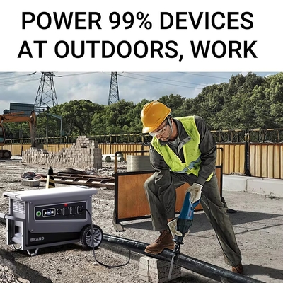 W5 4000W 5000W 5040Wh φορητό ηλιακό σταθμό με τύπο C και Ιαπωνία Renesas BMS