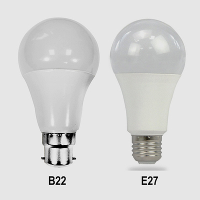 Ce Erp E27 7w 15w 12w 9w High Lumen Led Bulb A60 με γωνία δέσμης 270 βαθμών και Ra80
