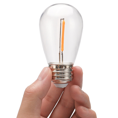 Ηλεκτρονικό Αλουμίνιο Led Single Filament Bulb S14 για φωνητικό έλεγχο στο Theme Park Party House