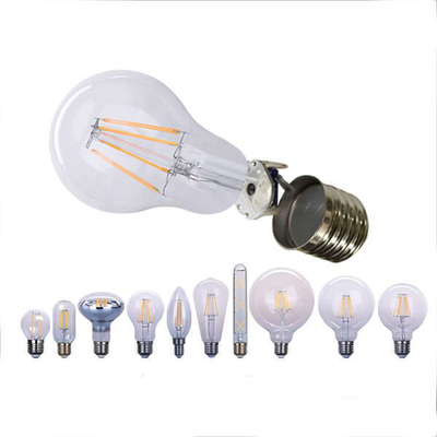 3000-6000K E27 Edison Bulb Led Filament Lamp 220v Filament A60 Edison Led Bulb Light Ηλεκτρικός λαμπτήρας
